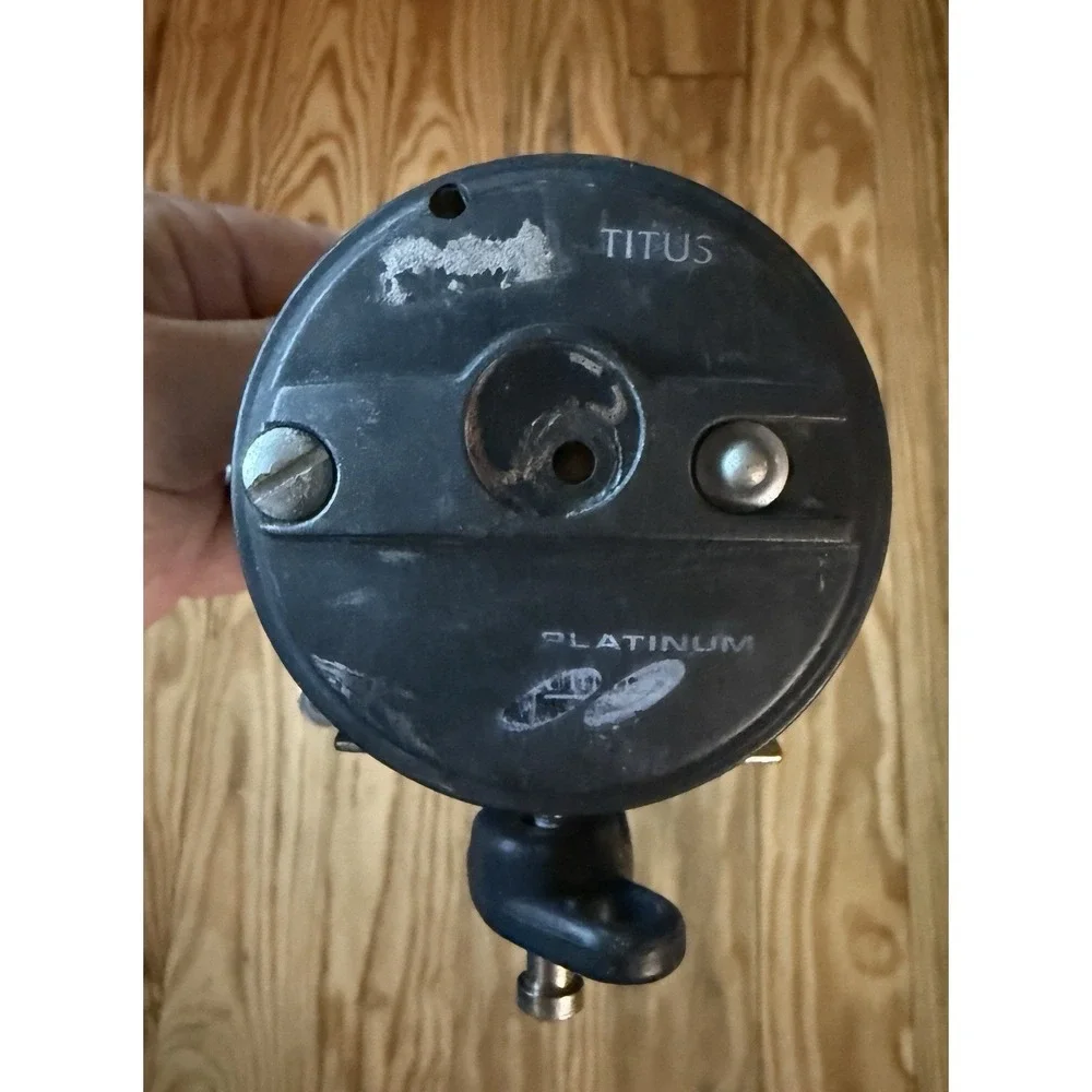 Okuma Titus Platinum TI 50 Trolling Reel Saltwater Lever Drag 4.2:1 Gear Ratio
